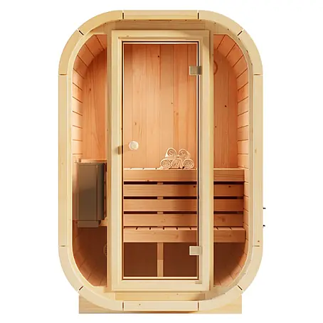 FinnTherm  Massivholzsauna Ellipso S