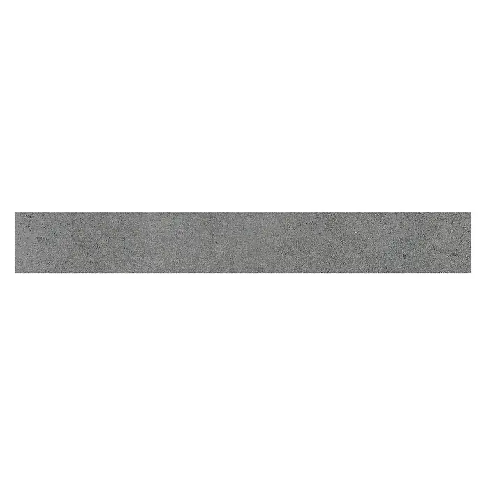 Art-Tec by Palazzo Sockelfliese - 7 x 60 cm, Steel, Schimmernd - Graue Wandfliese mit einer dezenten, leicht rauen Textur, ideal für moderne Innenräume. Die Fliese verleiht jedem Raum einen schlichten und eleganten Look.