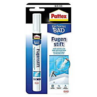 Pattex Fugenstift Perfektes Bad (Weiß, 7 ml)
