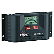 Sunset Solarladeregler SR2020M (Max. Laststrom: 20 A, 12 V/24 V, Display)