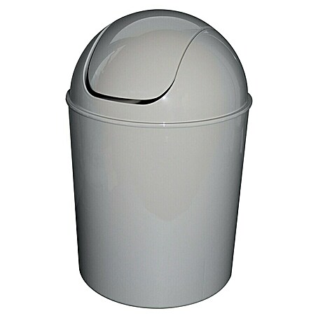 Schwingdeckeleimer Ice Cream (5 l, Kunststoff, Grau)
