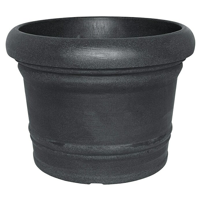 Geli Pflanzkübel Palermo (Ø x H: 50 x 38 cm, Anthrazit)