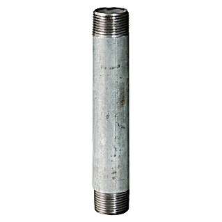 Rohrnippel (1¼″, Länge: 150 mm, Verzinkt)