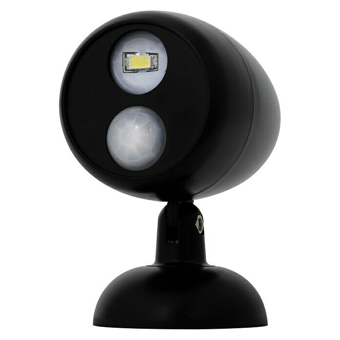 Ritter Leuchten LED reflektor sa senzorom pokreta (1 W, Senzor pokreta, 60 x 98 x 105 mm, Crna)
