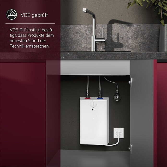AEG Untertischspeicher U5 (5 l, 2.000 W, +30 °C bis +85 °C)