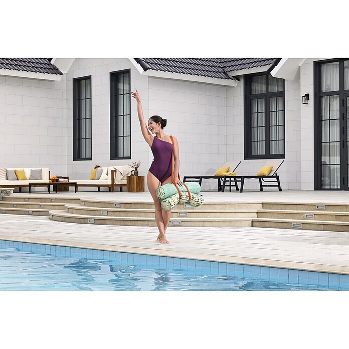 Bestway Ležalka Everluxe  (Zelena, Bež) | 8308 - Aufblasartikel | ICIC - Pools / Whirlpools Zubehör | ICI - Pools & Zubehör | IC - Freizeit im Garten | I - Stadtgarten | BAUHAUS