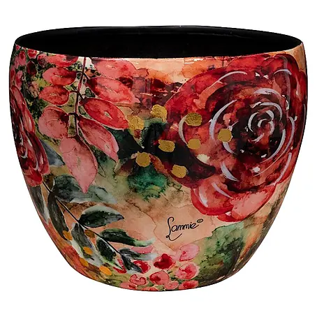Ter Steege  Übertopf rund Rose Rouge