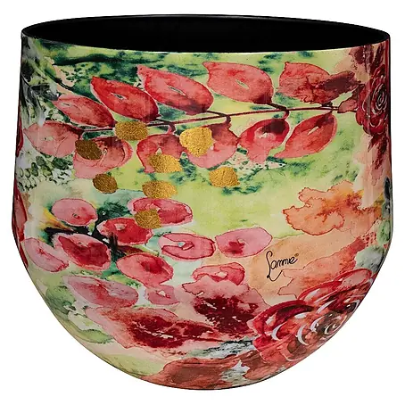 Ter Steege  Übertopf rund Rose Rouge