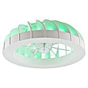 Brilliant Plafondventilator Fanora met LED verlichting (Wit, 46 cm) | BAUHAUS
