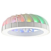 Brilliant Plafondventilator Fanora met LED verlichting (Wit, 46 cm) | BAUHAUS