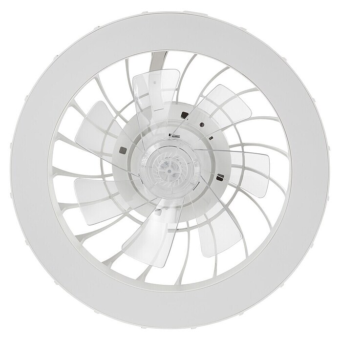 Brilliant Plafondventilator Fanora met LED verlichting (Wit, 46 cm) | BAUHAUS