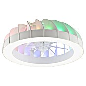 Brilliant Plafondventilator Fanora met LED verlichting (Wit, 46 cm) | BAUHAUS