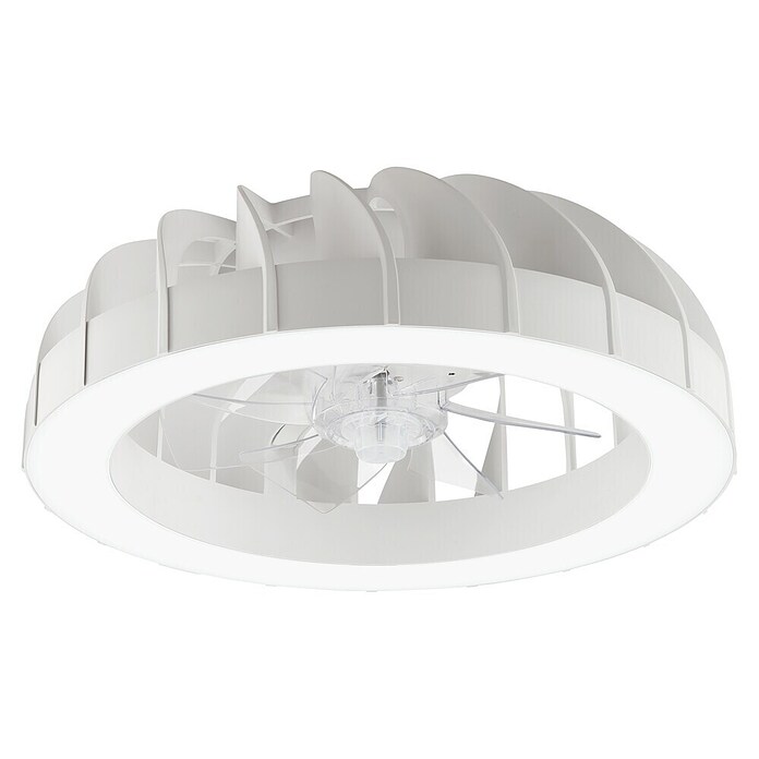 Brilliant Plafondventilator Fanora met LED verlichting (Wit, 46 cm) | BAUHAUS