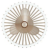 Brilliant Plafondventilator CAPO met LED verlichting (Beige, 48 cm) | BAUHAUS