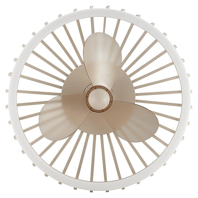 Brilliant Plafondventilator CAPO met LED verlichting (Beige, 48 cm) | BAUHAUS