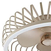 Brilliant Plafondventilator CAPO met LED verlichting (Beige, 48 cm) | BAUHAUS