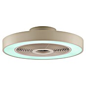 Brilliant Plafondventilator Catania met LED verlichting (Beige, 48,6 cm) | BAUHAUS