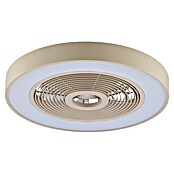 Brilliant Plafondventilator Catania met LED verlichting (Beige, 48,6 cm) | BAUHAUS