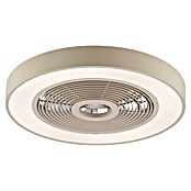 Brilliant Plafondventilator Catania met LED verlichting (Beige, 48,6 cm) | BAUHAUS