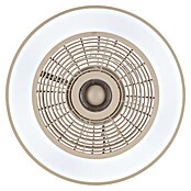 Brilliant Plafondventilator Catania met LED verlichting (Beige, 48,6 cm) | BAUHAUS