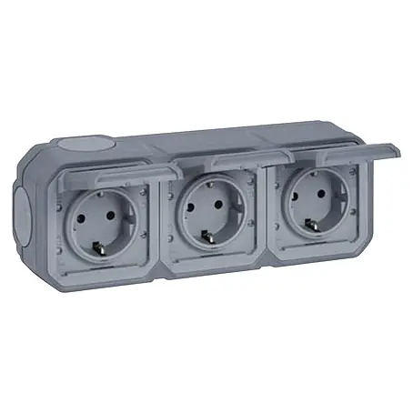 Legrand  Feuchtraum-Steckdose Plexo New 069743L