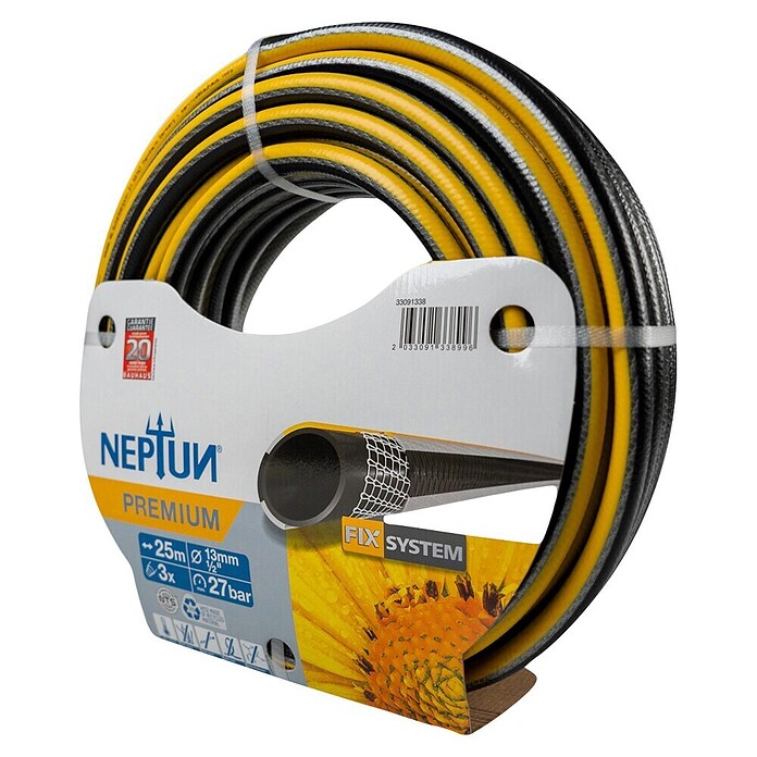 Neptun Premium Tuinslang (Lengte: 25 m, Slangdiameter: 13 mm, ½″) | BAUHAUS