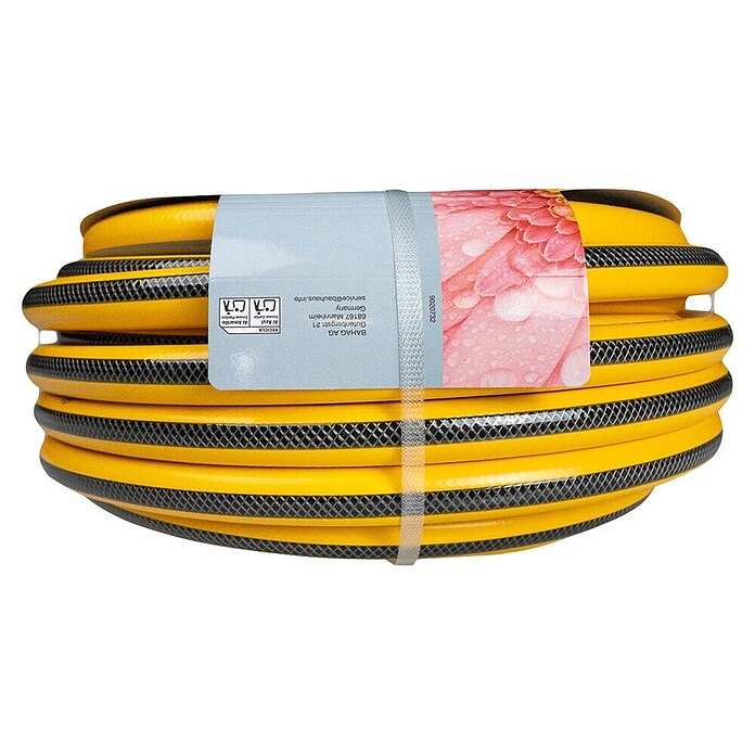 Neptun Classic Vrtno crijevo  (Duljina: 25 m, Promjer crijeva: 19 mm, ¾″, Žuta, siva) | BAUHAUS