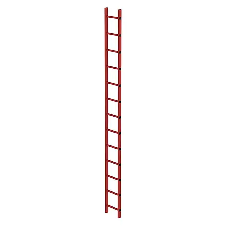 Munk  Steigleiter Schachtleiter aus GFK 300mm breit 13 Sprossen 3,64m lang