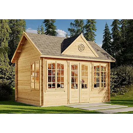 Alpholz  Gartenhaus CLOCKHOUSE® Royal