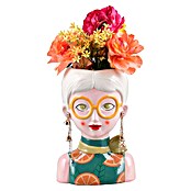 Vase Annika (L x B x H: 13,5 x 16 x 23,2 cm, Keramik, Mehrfarbig) | BAUHAUS