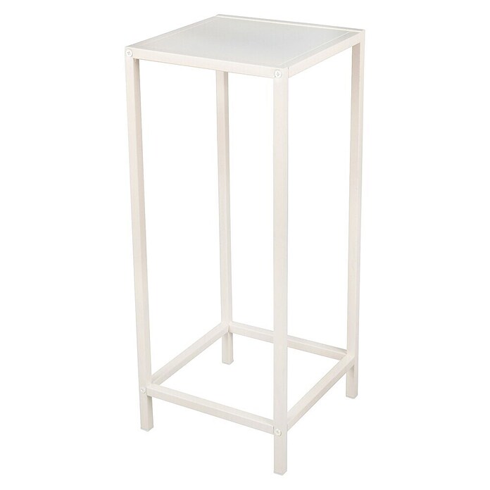 Beistelltisch Veronika (L x B x H: 25 cm x 25 cm x 60 mm, Sand, Metall) | BAUHAUS