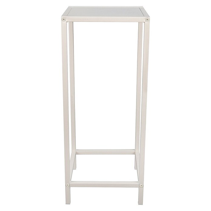 Beistelltisch Veronika (L x B x H: 25 cm x 25 cm x 60 mm, Sand, Metall) | BAUHAUS