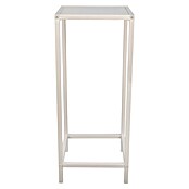 Beistelltisch Veronika (L x B x H: 25 cm x 25 cm x 60 mm, Sand, Metall) | BAUHAUS