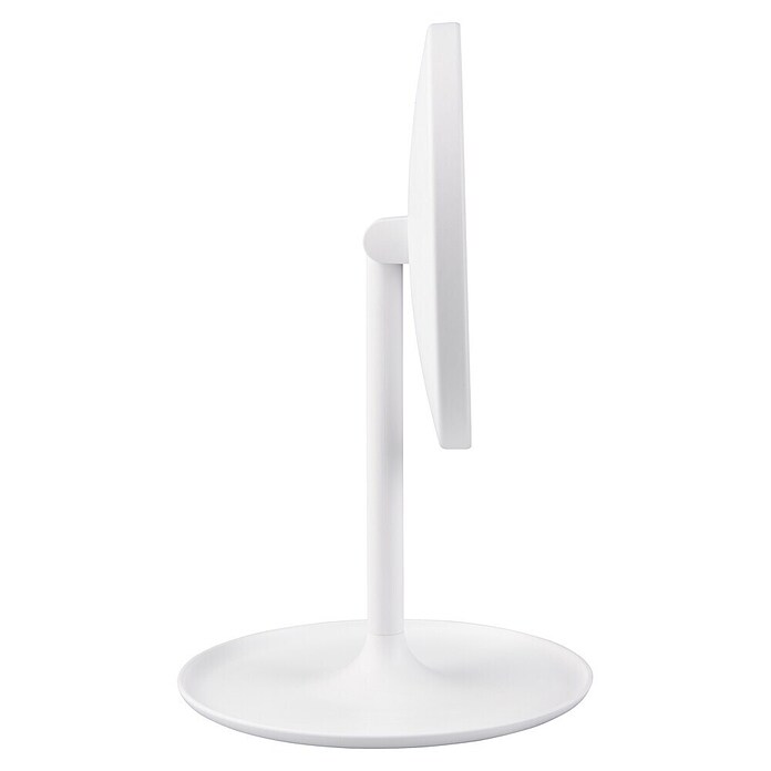 LED-Lichtspiegel rund Lilia (B x H: 18 x 28,5 cm, Weiß) | BAUHAUS