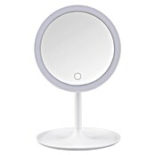 LED-Lichtspiegel rund Lilia (B x H: 18 x 28,5 cm, Weiß) | BAUHAUS