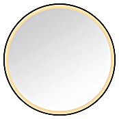 LED-Lichtspiegel rund Darla (Durchmesser: 80 cm, Schwarz) | BAUHAUS