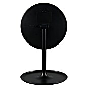 LED-Lichtspiegel rund Lilia (B x H: 18 x 28,5 cm, Schwarz) | BAUHAUS