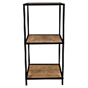 Beistelltisch Feline (L x B: 400 x 400 mm, Artisan/Schwarz, Material Gestell/Unterbau: Metall) | BAUHAUS