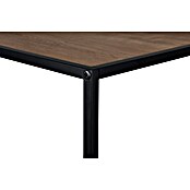 Beistelltisch Feline (L x B: 400 x 400 mm, Artisan/Schwarz, Material Gestell/Unterbau: Metall) | BAUHAUS