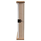 Schlüsselkasten Stacey (B x H: 20 x 30 cm, Anzahl Haken: 6 Stk., Weiß/Braun) | BAUHAUS