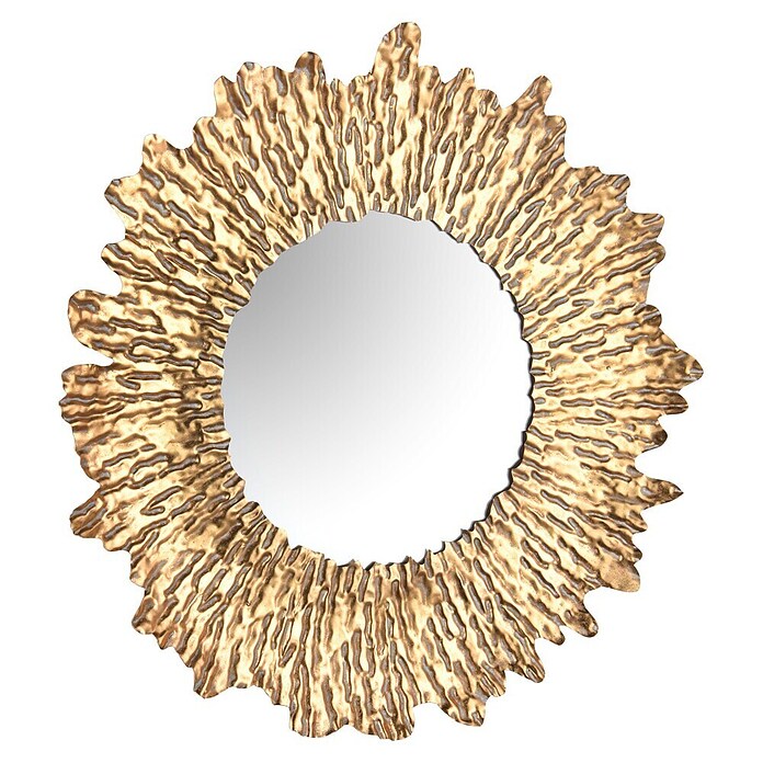 Wandspiegel Ruby (Durchmesser: 80 cm, Gold, Freiform) | BAUHAUS