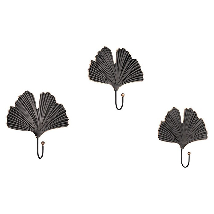 Garderobenhaken-Set Merana (L x B x H: 15 x 15 x 4 cm, 3 -tlg.) | BAUHAUS