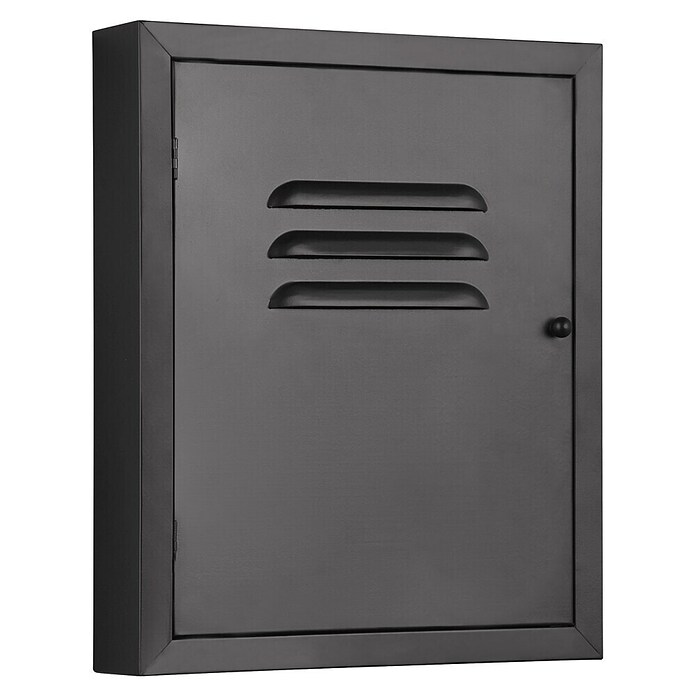 Schlüsselkasten Alice (L x B x H: 28 mm x 23 cm x 5 mm, Schwarz) | BAUHAUS