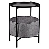 Beistelltisch Suana (Ø x H: 45 x 61 cm, Schwarz/Grau) | BAUHAUS