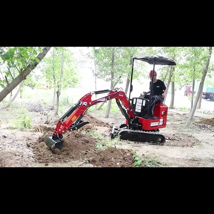 HZC Power Minibagger DKB992 - 7 kW, Diesel, Auslegerschwenkbereich: 120 ° - Der neue Minibagger mit seitlicher Joystick-Steuerung