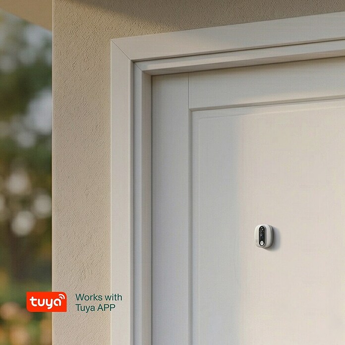 AYR Mirilla digital Smart Vision 763 (WLAN, Grosor de la puerta: 35 mm - 120 mm) | BAUHAUS