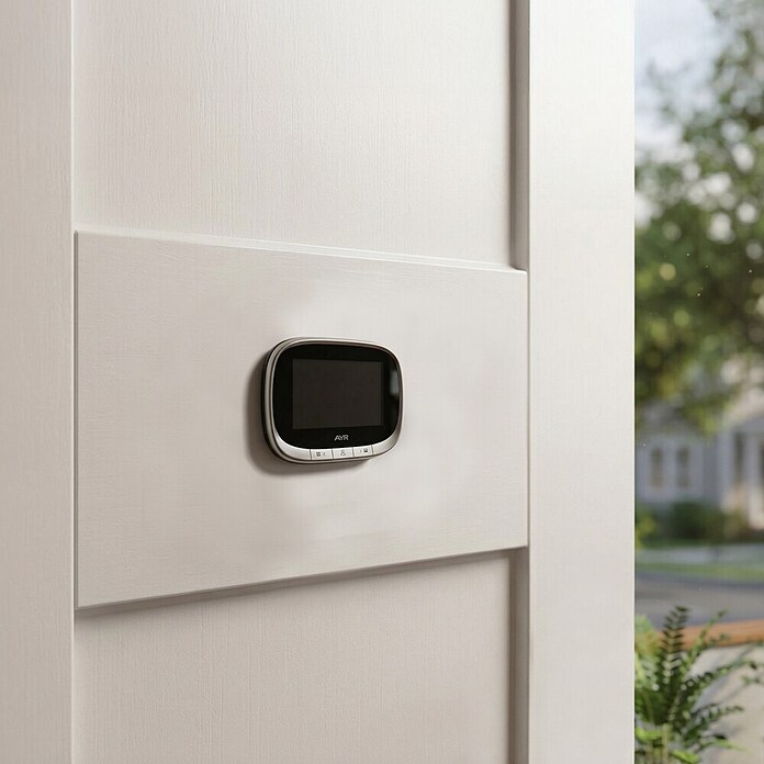 AYR Mirilla digital Smart Vision 763 (WLAN, Grosor de la puerta: 35 mm - 120 mm) | BAUHAUS