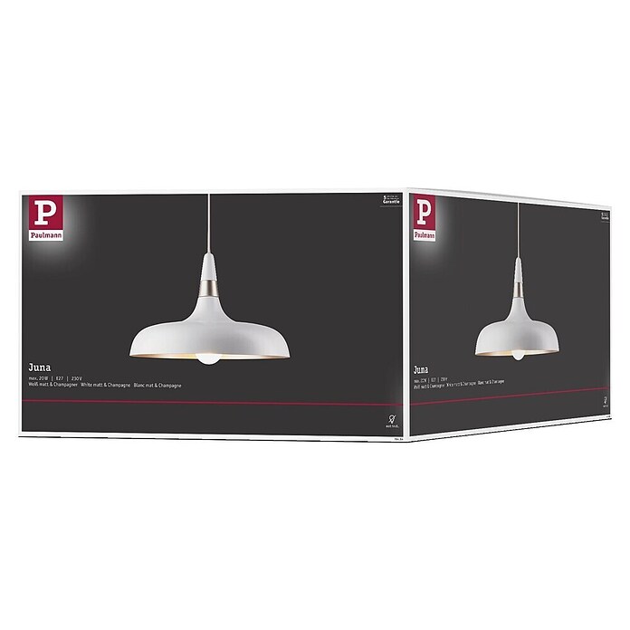 Paulmann Pendelleuchte Juna (Weiß, E27, 230 V, B x H: 34,2 x 110 cm) | BAUHAUS