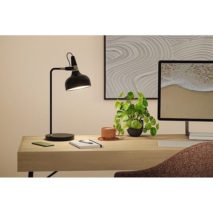 Paulmann Tischleuchte juna (230 V, L x B x H: 25,5 x 18 x 51 cm, E14) | BAUHAUS