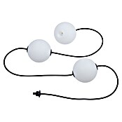Paulmann Erweiterungs-Set Lichterkette Taina (Schwarz, Länge: 1,71 m, Anzahl Leuchtmittel: 3 Stk., Warmweiß) | BAUHAUS